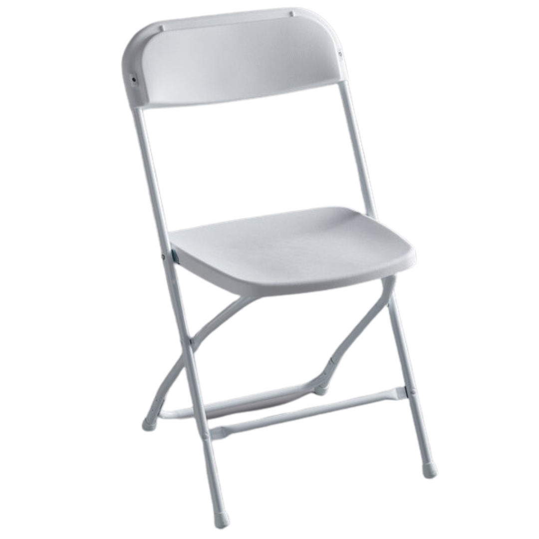 White Folding Chair